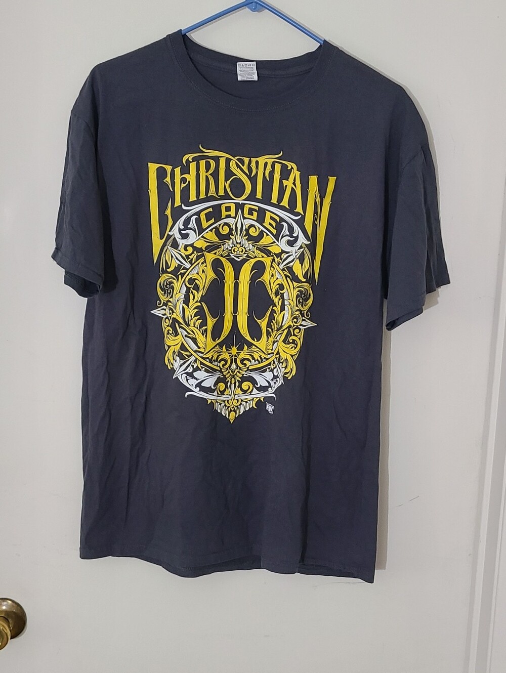 Christian Cage - Virtue Gold T-Shirt - Large